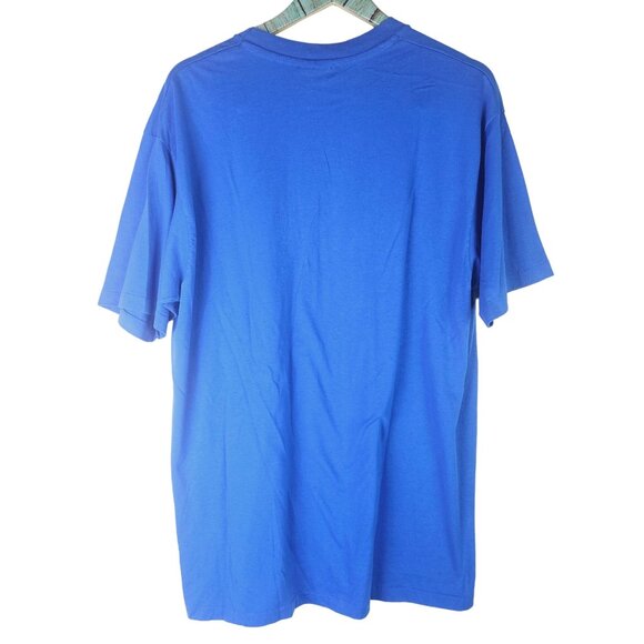 Vtg 1980's "The Caribbean" Puffy Print Island Hop Hanes Fifty-Fifty Tops Sz XL - Picture 6 of 6